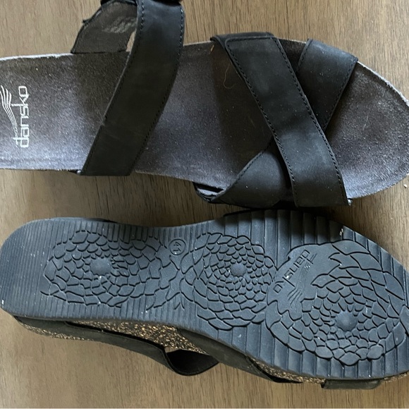 DANSKO wedge slides with buckle - Picture 4 of 5
